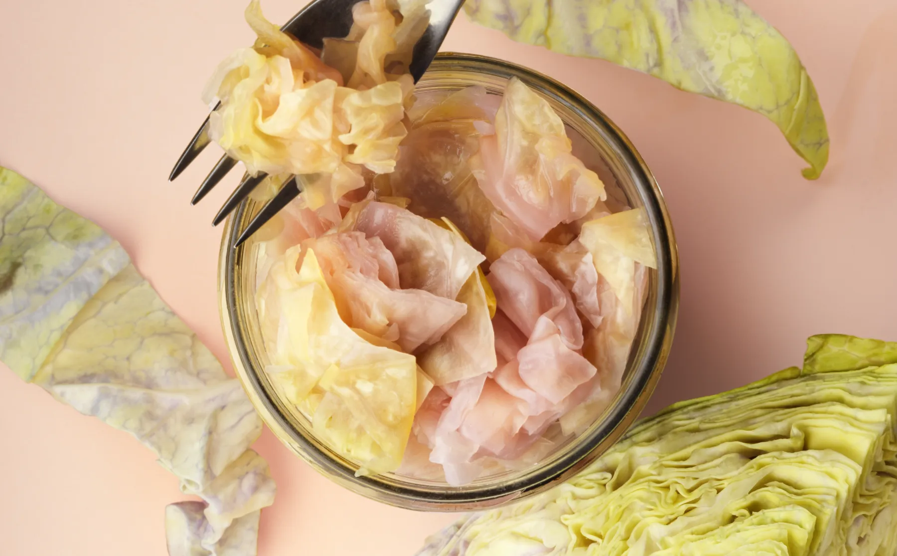 Ein Blick in Glas von Bio Kupus, Teil des Bundles Špajz von BioBalkan