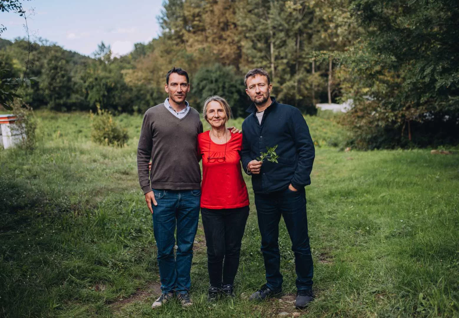 Team BioBalkan mit Slobodanka Pavlovic